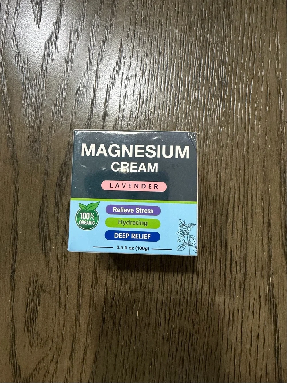 Lavender Magnesium Cream - Hydrating Deep Relief Moisturizer (Pink/Blue)